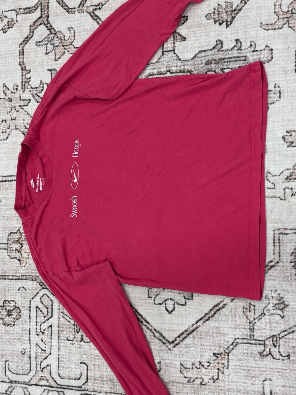 Nike Long-Sleeve Tee - Raspberry Pink
